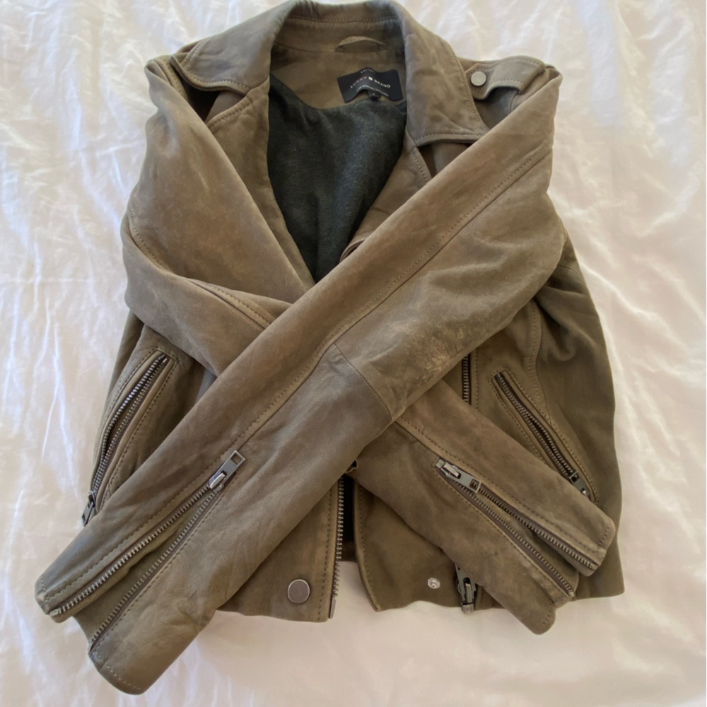 Lucky Brand Lamb Leather Jacket | Small - Picture 3 of 8
